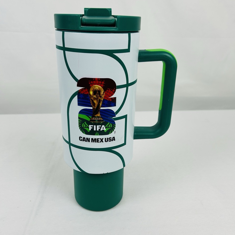 FIFA World Cup 2026 CAN MEX USA Drink Mug 44oz